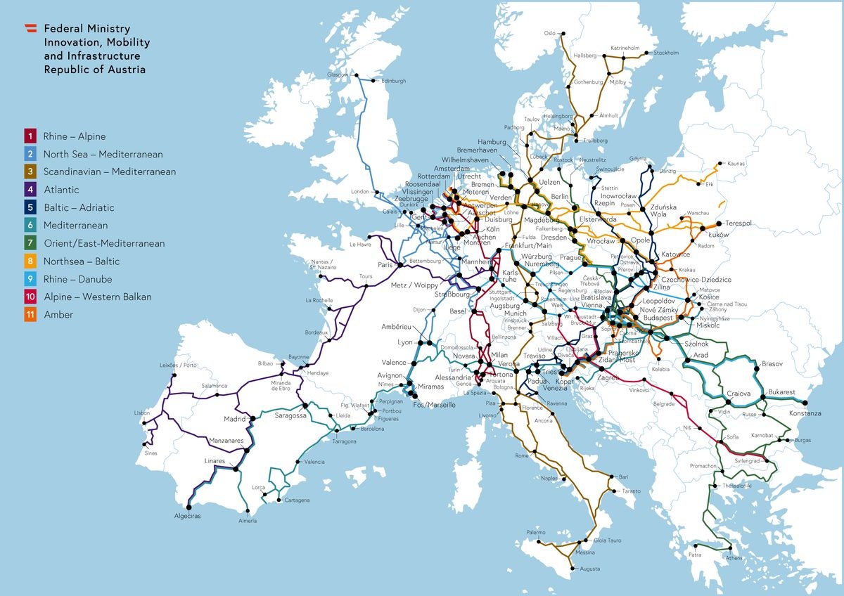 Mapa Europy